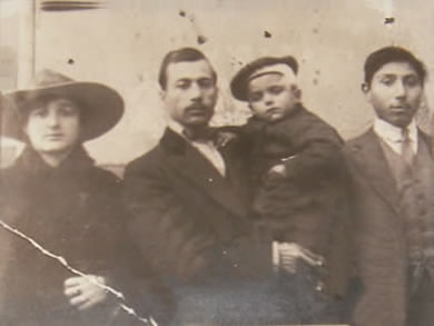 George as a boy